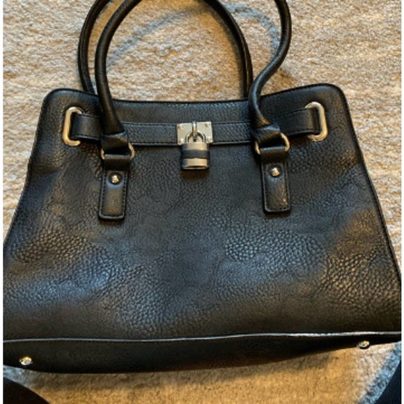 Charming Charlie's Black Handbag - Picture 1 of 4